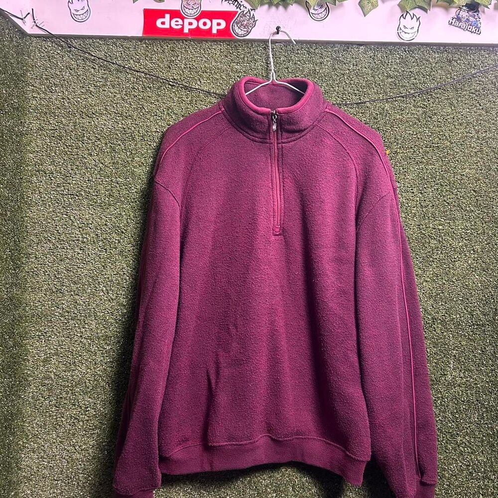 Pga-tour Men's Burgundy and Purple Jumper